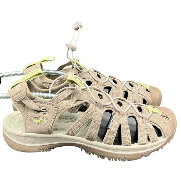 🌿 KEEN Whisper 10 Tan Hiking Water Sandals – Sport Outdoor Shoes - Picture 1 of 8